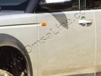 Land Rover Discovery 3 (05-) накладки на ручки дверей из нержавеющей стали, комплект на 4 двери