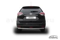 Защита заднего бампера Arbori d57 NISSAN X-TRAIL 2015-
