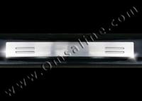 Peugeot 207 (06–) Накладки на пороги, нерж., 2 части (купе)