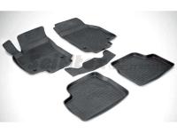 Toyota Corolla (06-) резиновые коврики с высоким бортиком