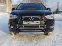 Mitsubishi ASX (13–) Защита передняя нижняя (овальная) 75х42 мм