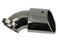 Nissan Qashqai (07–/10–) Насадка на выхлопную трубу, нерж, 1 часть