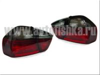 BMW 3 E90 (05-) задние красно-тонированные фонари, комплект 2 шт.