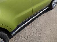 Kia Soul (13–) Пороги труба 60,3 мм