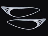 Toyota Camry V30 (02-06) хромированные рамки на передние фары, комплект 2 шт.