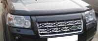 Land Rover Freelander (07–) Дефлектор капота, темный