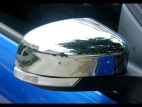 Ford Mondeo (2007-), Focus 3 хромированные декоративные накладки на боковые зеркала, комплект 2 шт.