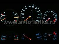 Mercedes W202 C class (95-00) светящиеся шкалы приборов - накладки на циферблаты панели приборов, дизайн № 1