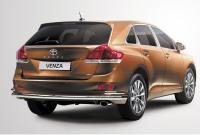 Toyota Venza (12–) Защита задняя 60/42 мм lond двойная