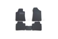 Коврики в салон NISSAN Teana 2014->, сед., 5 шт. (текстиль, серые)