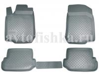 Коврики в салон Mazda ВТ50 2007-2012, Ranger 2007-2012 полиуретановые серые Norplast