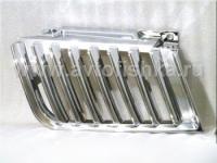 Mitsubishi L200 Triton решетка радиатора хромированная, комплект 2 шт.