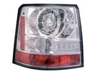 Range Rover Sport (2006-) задние хромированные фонари со светодиодами, тюнинг, комплект 2 шт.