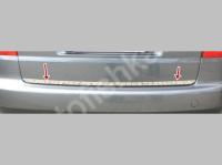 Renault Sandero (2006-) накладка на кромку крышки багажника из нержавеющей стали, 1 шт.