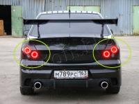 Mitsubishi Lancer 9 (03-07) модульные задние фонари (стопы) HELLA