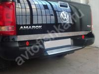 Volkswagen Amarok (2010-) накладка на кромку крышки багажника из нержавеющей стали