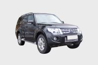 Декоративные элементы решетки радиатора,d16,Mitsubishi Pajero IV 2011- хром, MIPJ.92.2289