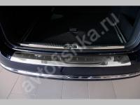 Volkswagen Passat B6 (2005-) накладка на задний бампер из нержавеющей стали