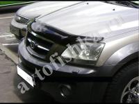 Дефлектор капота темный с надписью Kia Sorento 2002-2009