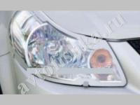 Защита передних фар прозрачная Suzuki SX4 2006-2013