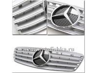 Mercedes S W220 (98-02) решетка радиатора хромированная.