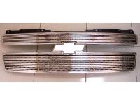 Chevrolet Tahoe (07-) накладки на решетку радиатора, нержавеющая сталь, комплект 2 шт.