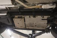 Hyundai Santa Fe (12–) Защита абсорбера топливной системы, алюминий (V-все)