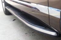 Volkswagen Touareg (10–) Пороги EURO дизайн (стандартная+ пневмо подвеска)