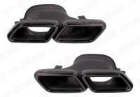 Mercedes-Benz GLC-Klasse C253 2016 - 2019 Насадки на глушитель 6.3 AMG черные