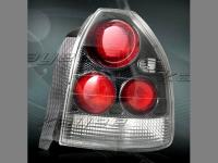 Honda Civic (96-01) 3 дв. фонари задние карбоновые, комплект 2 шт.