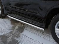 Lexus LX (15–) Защита порогов 60,3 мм (бензин/дизель)