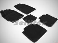 Toyota Camry (12–/14–) Коврики салона текстильные 3D, серые