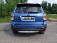 Subaru Forester (16–) Защита задняя (овальная) 75х42 мм