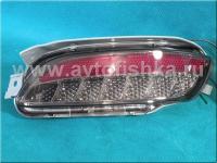 Lexus RX330 (03-08) фонари заднего бампера светодиодные, красно-тонированные, комплект 2 шт.