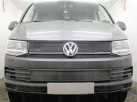 Volkswagen Transporter (15–) Защита радиатора, чёрная, низ (2 части) (TrendLine)