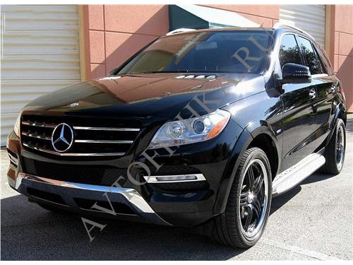 Mercedes ML-Class W166 (11-) Расширители колесных арок (комплект, 8 частей)