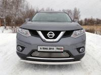 Nissan X-Trail (14–) Защита передняя нижняя (короткая) 60,3 мм