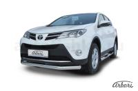 Защита переднего бампера Arbori d76 TOYOTA RAV-4 2013-