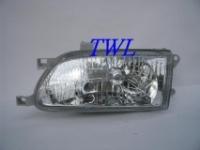 Toyota Tercel (99-02) фары передние хромированные, комплект 2 шт.