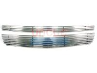 Chevrolet Tahoe (07-) накладки на решетку радиатора, алюминиевые, комплект 2 шт.