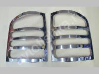 Volkswagen Transporter T5 (2003-) накладки на задние фонари из нержавеющей стали, 2 шт.
