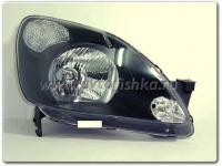 Honda CR-V II (01-04) фары передние черные, комплект 2 шт.