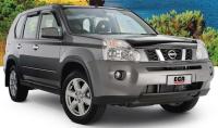 Nissan X-Trail (07–/11–) Дефлектор капота, темный