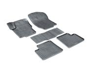 Mercedes GL-Class X164 (06-) резиновые коврики, дизайн "Сетка"