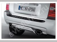 Kia Sportage (2010-) накладка на кромку крышки багажника из нержавеющей стали, 1 шт.