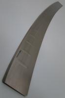 Накладка на задний бампер с загибом матовая серия ORIGINAL, нерж. сталь Alu-Frost 50-3980 для MITSUBISHI Outlander