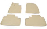 Lexus RX (16–) Коврики салона (полиуретан), бежевые