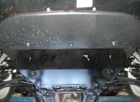 Nissan Qashqai (07–/10–/14–) Защита картера + КПП, алюминий (V-все)