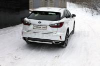 Lexus RX (16–) Защита задняя (центральная) 60,3 мм
