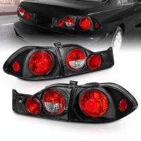 Honda Accord CF (98-00) (A.S.E.A.N.) 4 дверн. фонари задние черные, дизайн Altezza